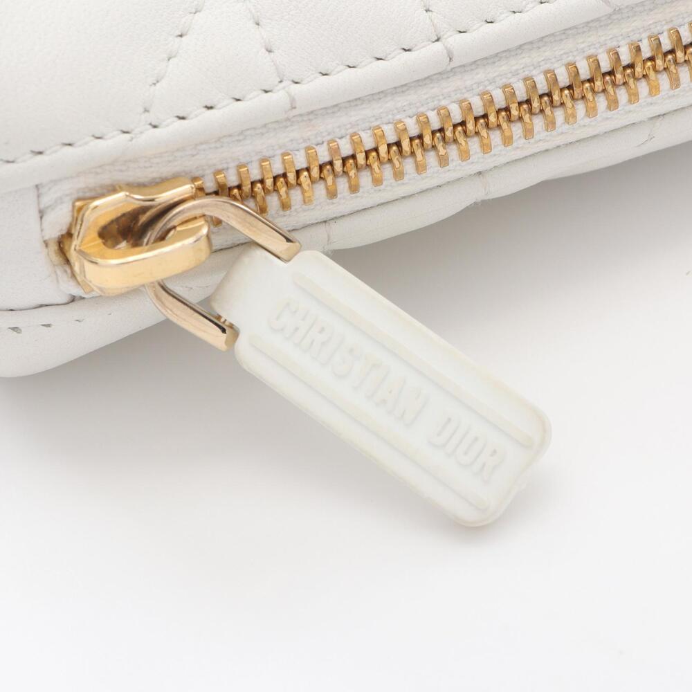 Dior Vibe Shoulder Bag Leather White Navy Blue bulk purchases - Picture 7 of 8